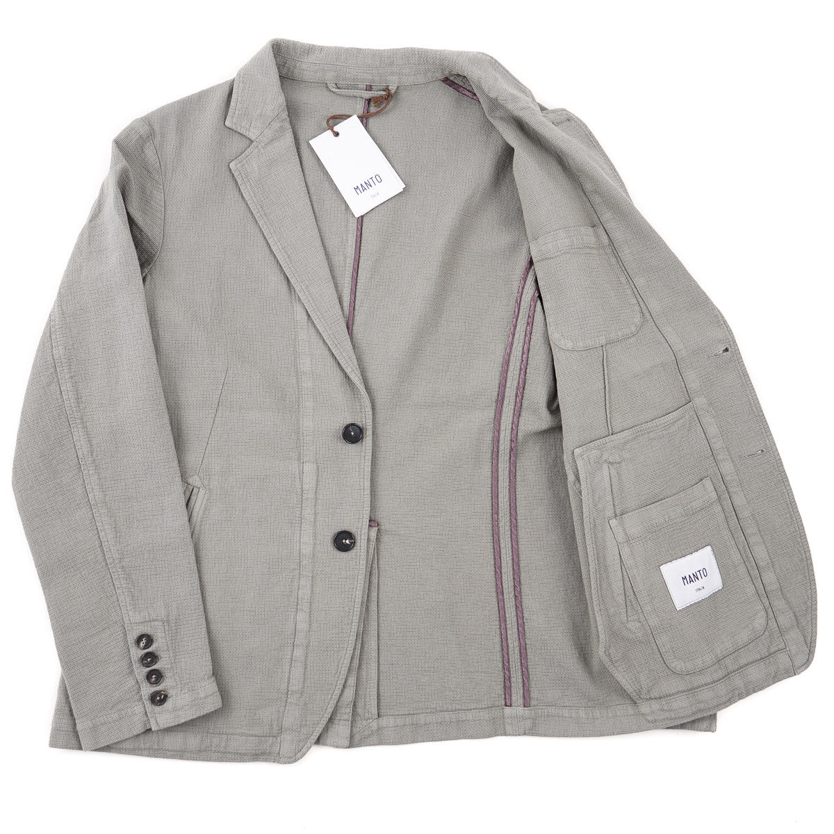 Manto Woven Cotton Travel Blazer - Top Shelf Apparel