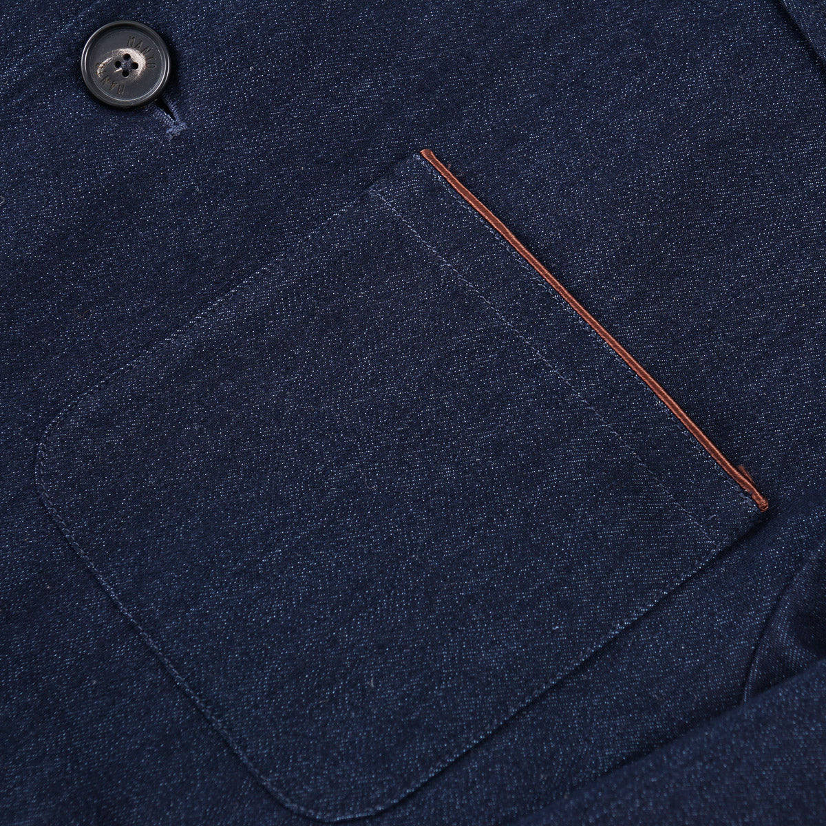 Manto Denim Jacket with Printed Lining - Top Shelf Apparel