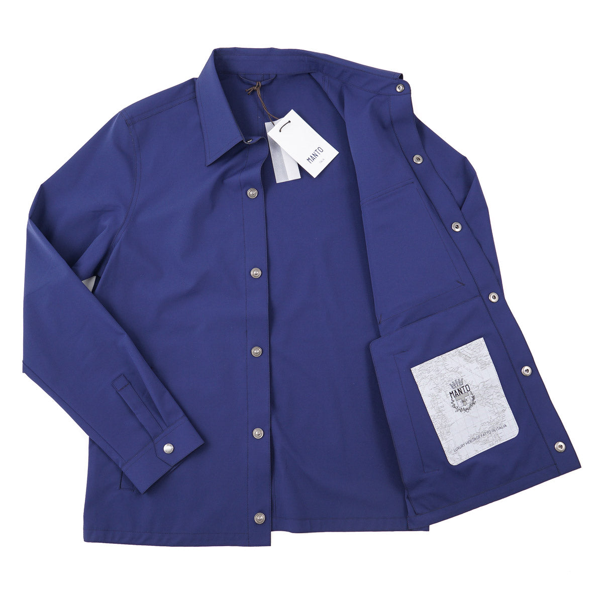 Manto Techno Stretch Shirt-Jacket - Top Shelf Apparel