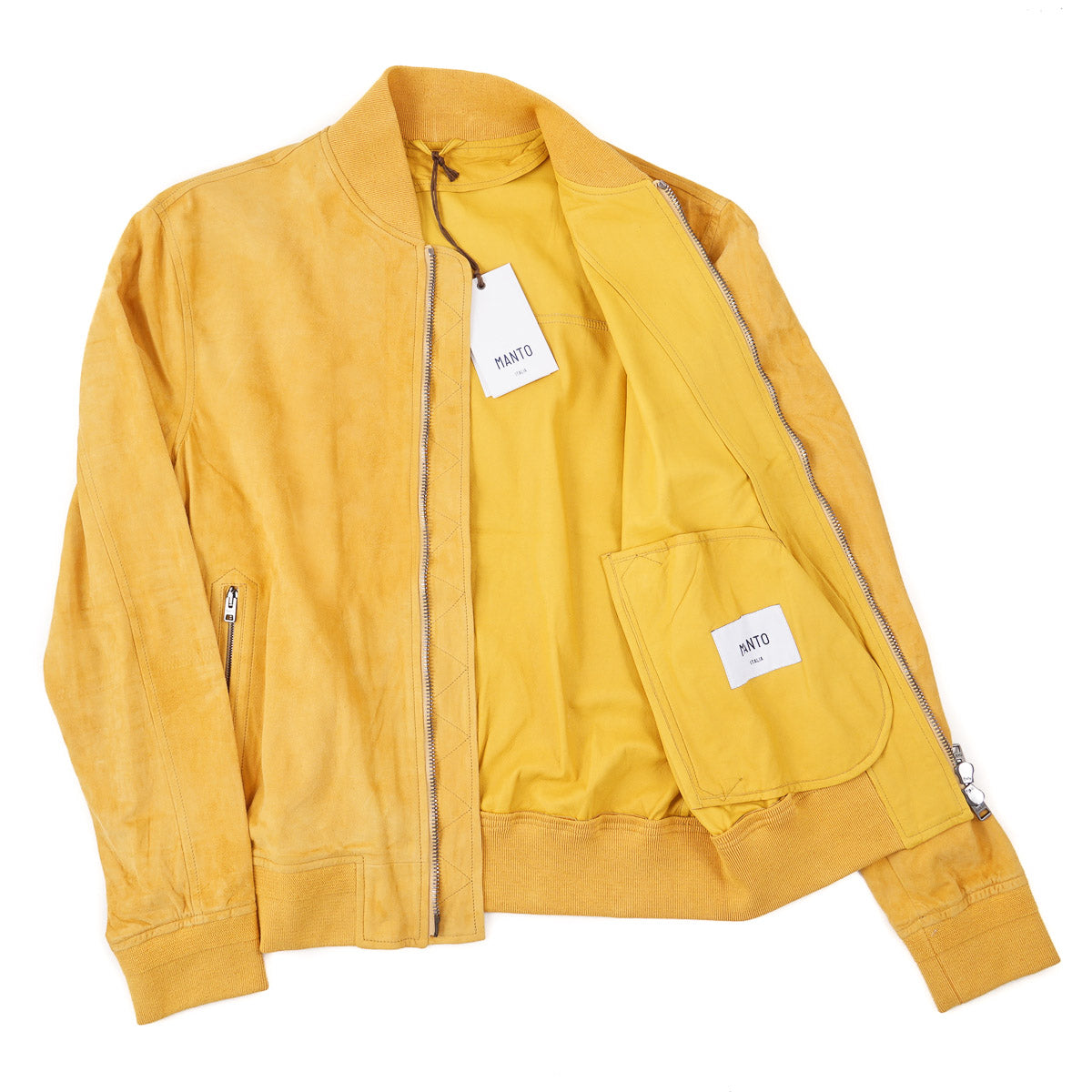 Manto Nappa Lambskin Suede Jacket - Top Shelf Apparel