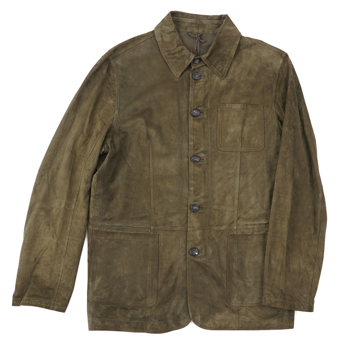 Manto Lightweight Unlined Nappa Suede Jacket - Top Shelf Apparel