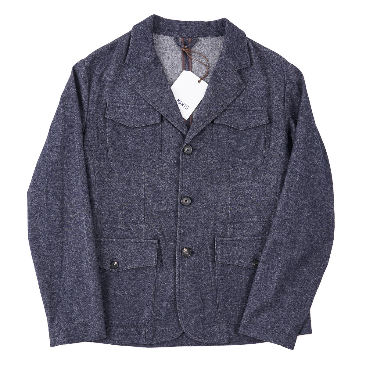 Manto Cashmere-Cotton Field Blazer - Top Shelf Apparel