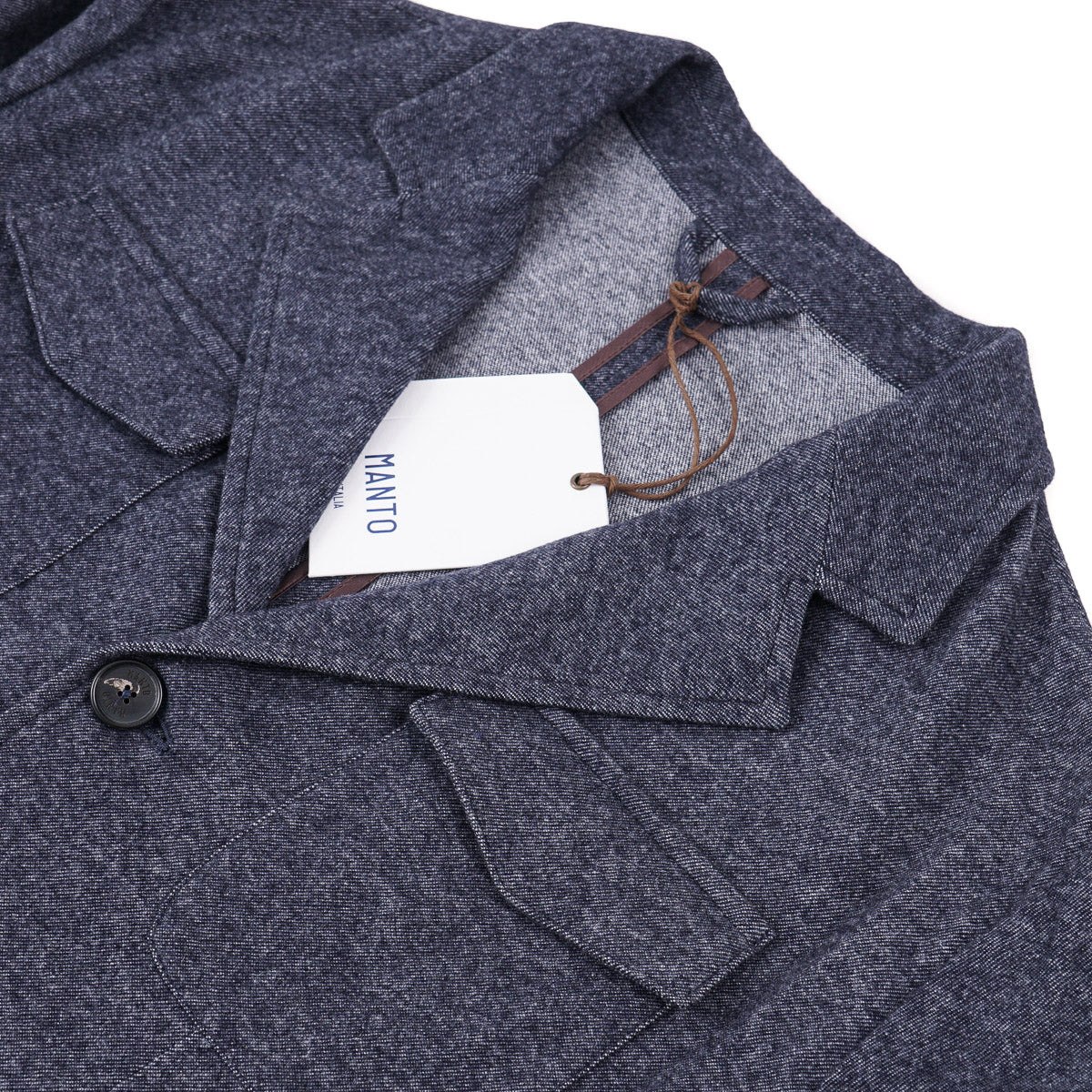 Manto Cashmere-Cotton Field Blazer - Top Shelf Apparel