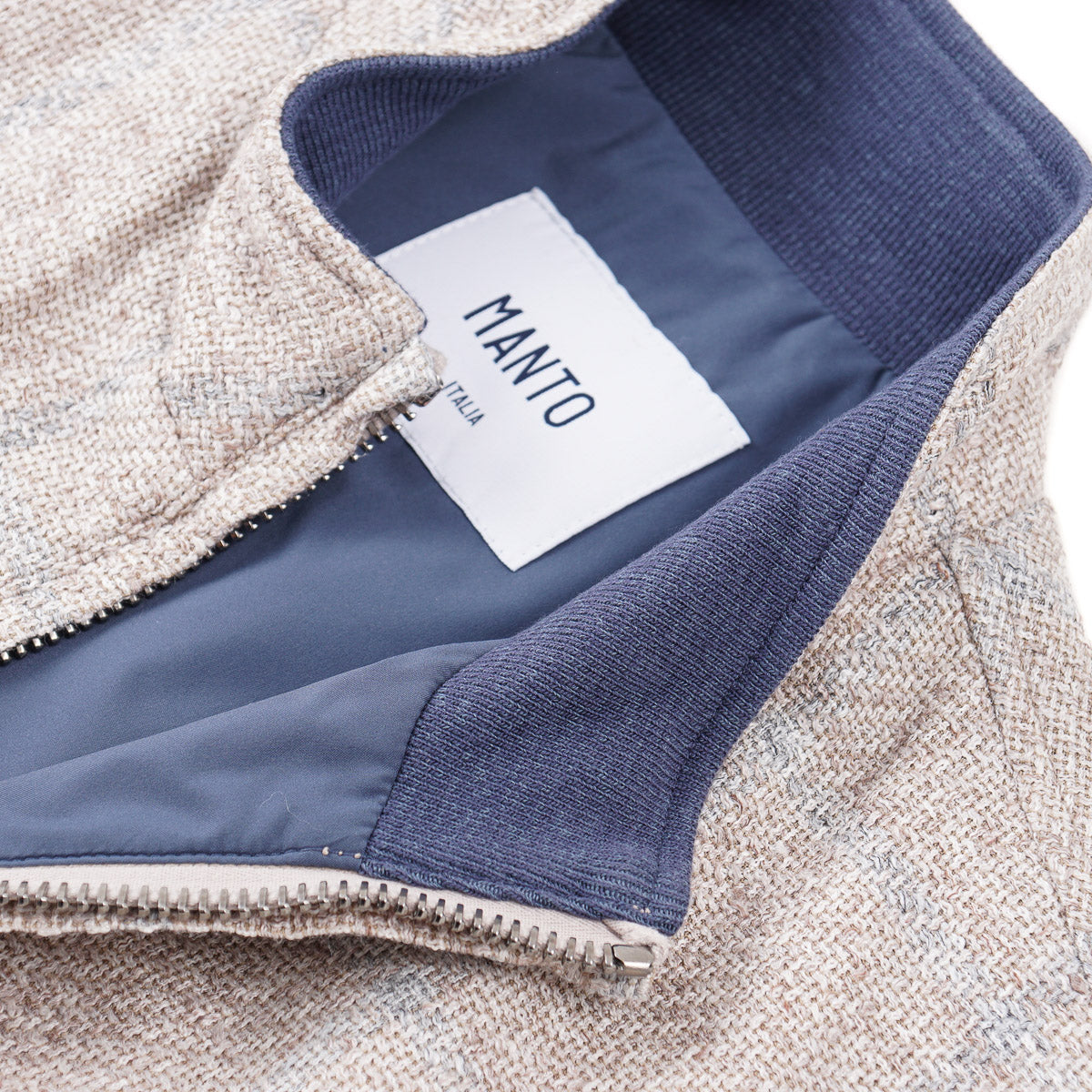 Manto 'Stilla' Silk-Linen-Cotton Vest - Top Shelf Apparel