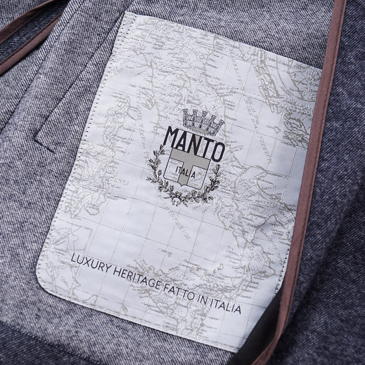 Manto Cashmere-Cotton Blazer Jacket - Top Shelf Apparel