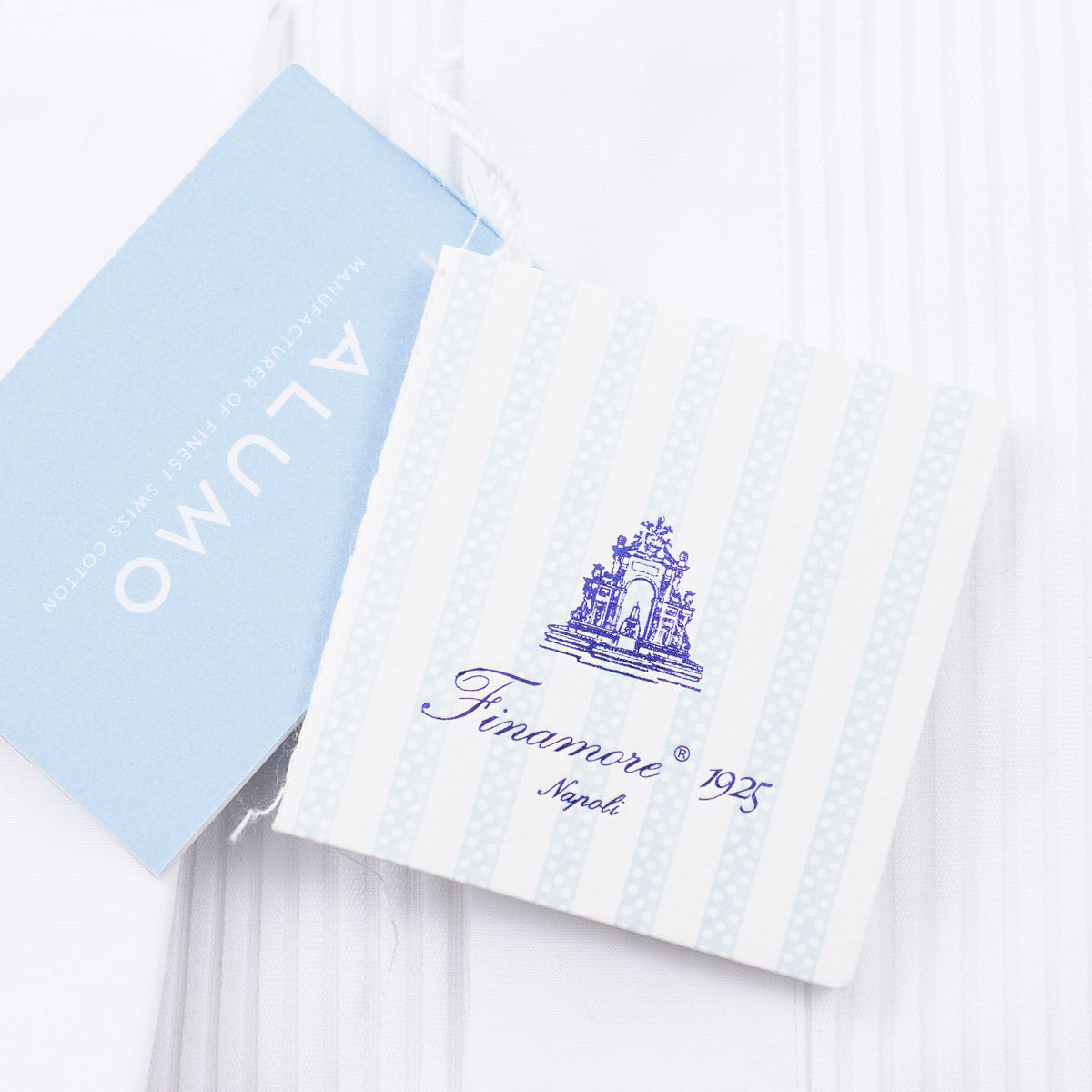 Finamore French Cuff Tuxedo Shirt