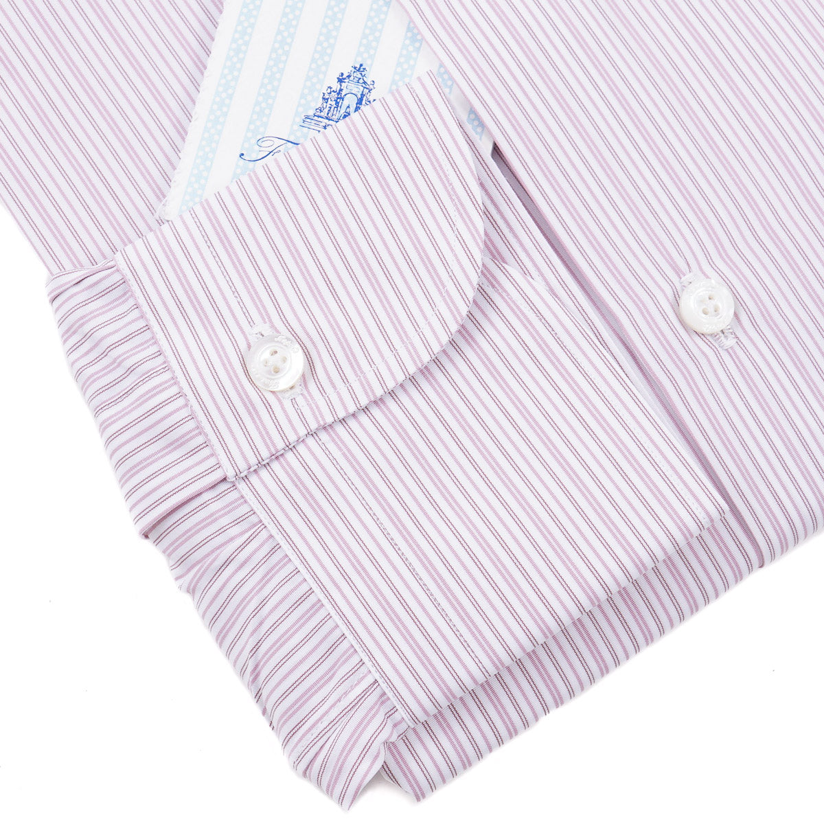 Finamore Tailored-Fit Cotton Shirt