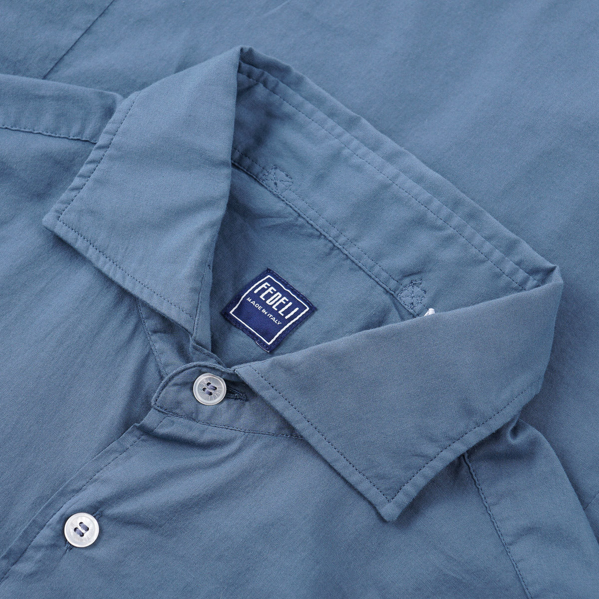 Fedeli 'Sean Panamino' Lightweight Cotton Shirt - Top Shelf Apparel