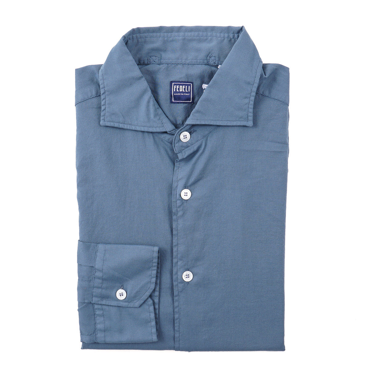 Fedeli 'Sean Panamino' Lightweight Cotton Shirt - Top Shelf Apparel