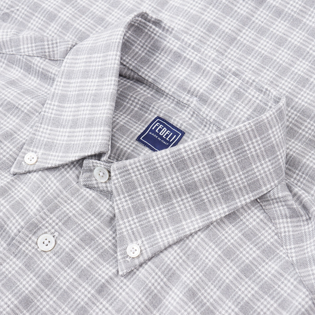 Fedeli Extra-Soft Flannel Cotton Shirt - Top Shelf Apparel