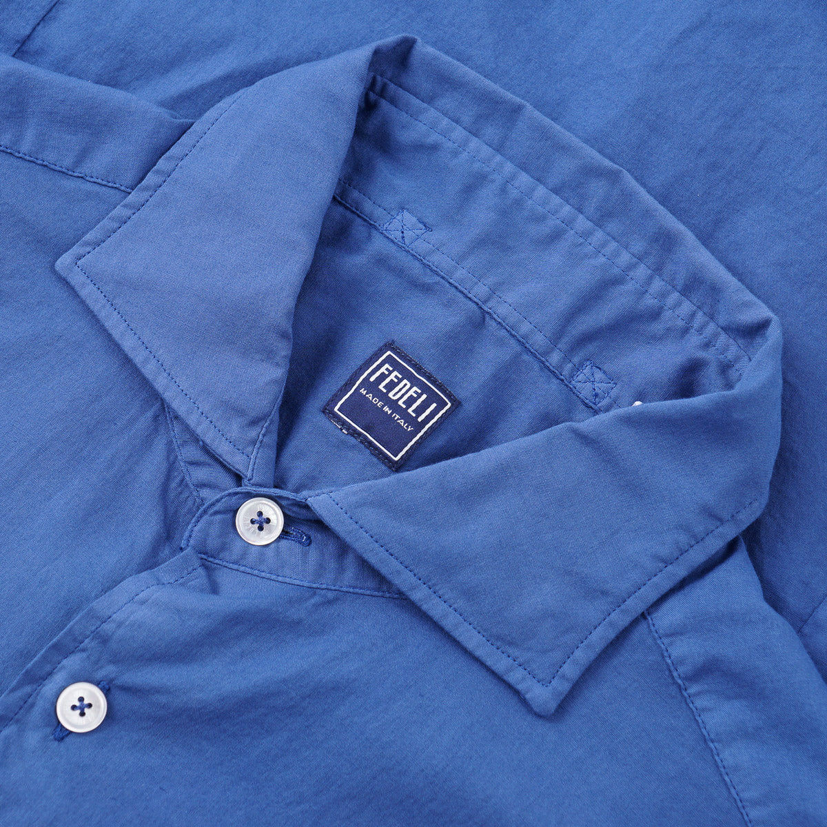 Fedeli 'Sean Panamino' Lightweight Cotton Shirt - Top Shelf Apparel