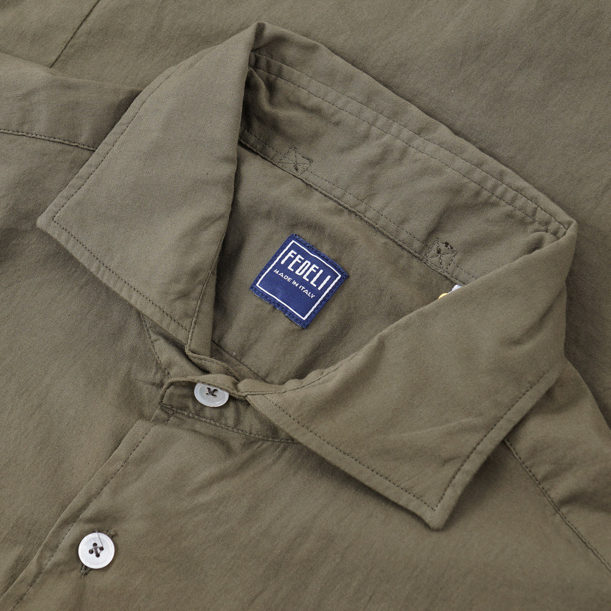 Fedeli 'Sean Panamino' Lightweight Cotton Shirt - Top Shelf Apparel