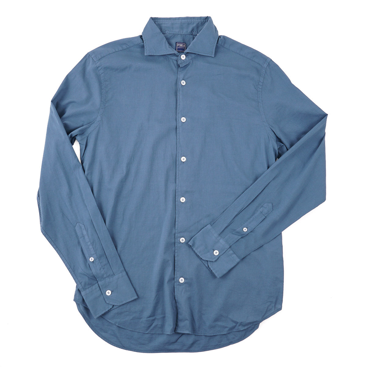 Fedeli 'Sean Panamino' Lightweight Cotton Shirt - Top Shelf Apparel