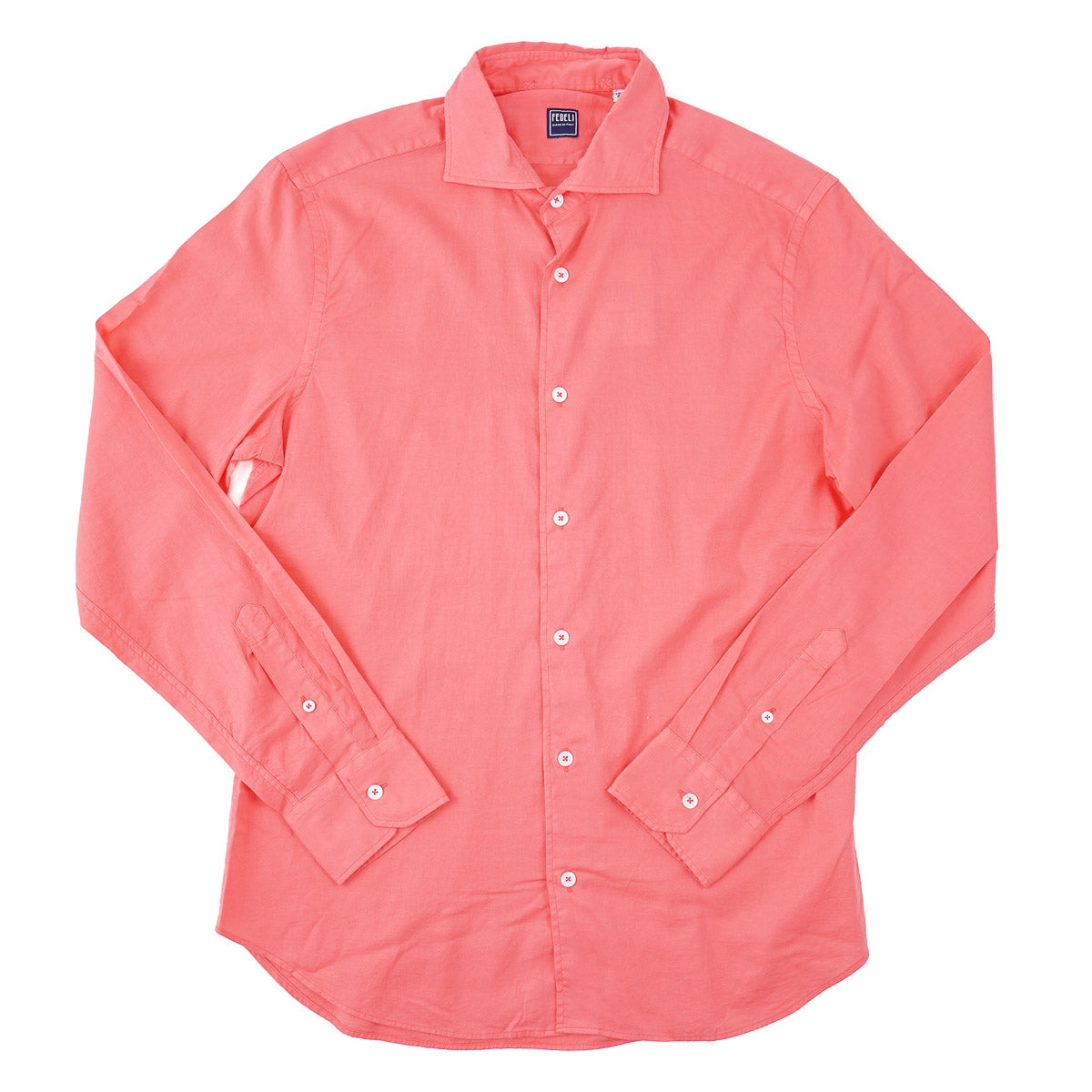 Fedeli 'Sean Panamino' Lightweight Cotton Shirt - Top Shelf Apparel