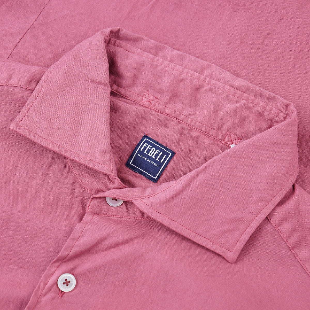 Fedeli 'Sean Panamino' Lightweight Cotton Shirt - Top Shelf Apparel