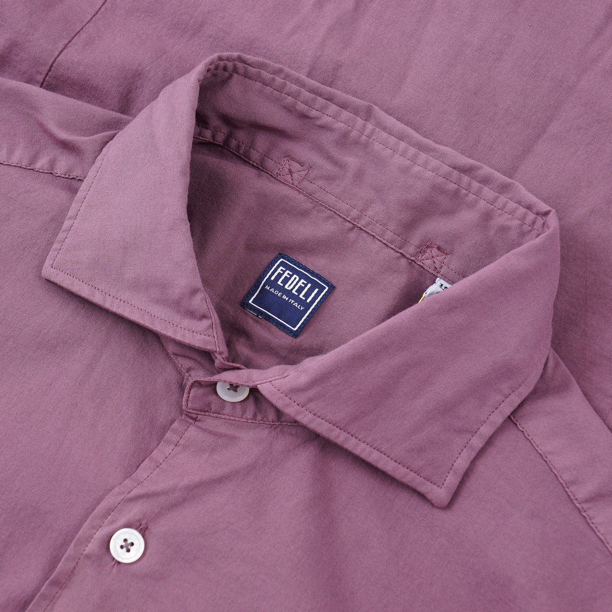 Fedeli 'Sean Panamino' Lightweight Cotton Shirt - Top Shelf Apparel