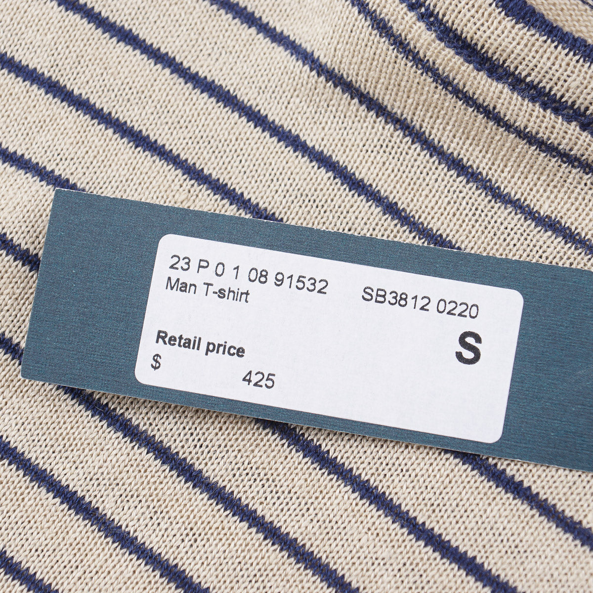 Boglioli Knit Pure Linen T-Shirt