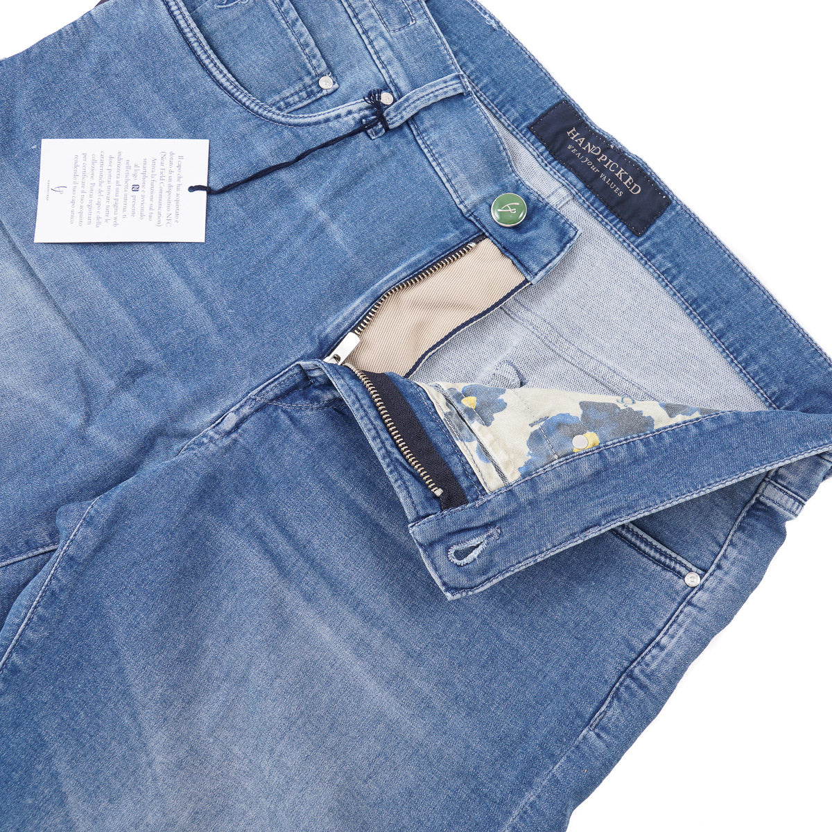Handpicked Soft Cotton Denim Shorts