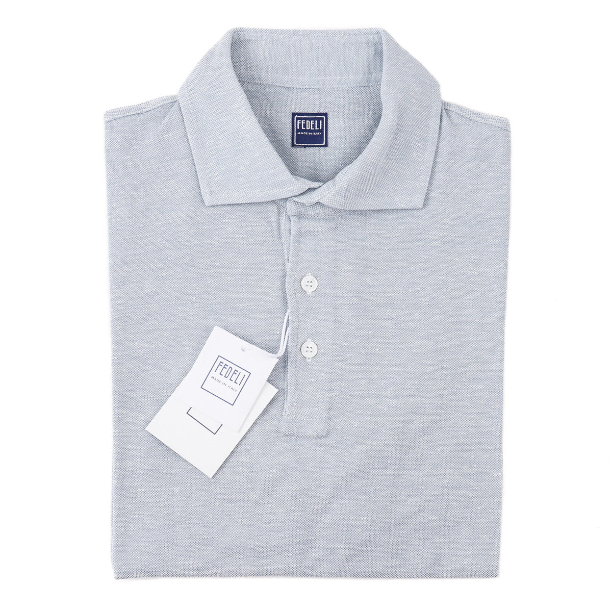 Fedeli Lightweight Linen-Cotton Polo - Top Shelf Apparel