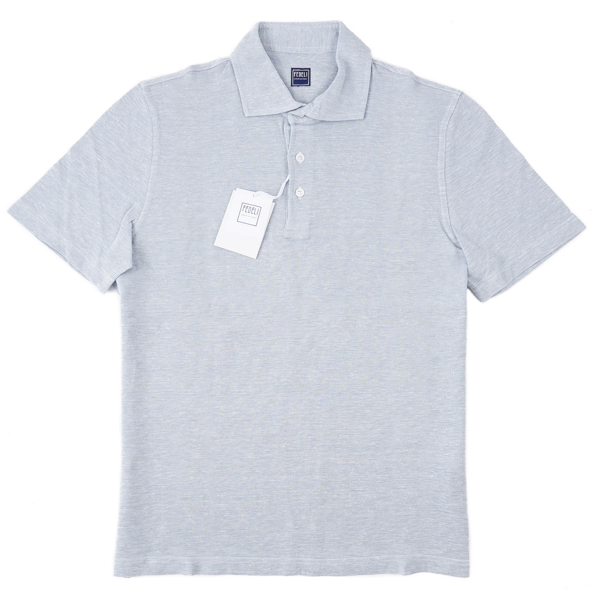 Fedeli Lightweight Linen-Cotton Polo - Top Shelf Apparel