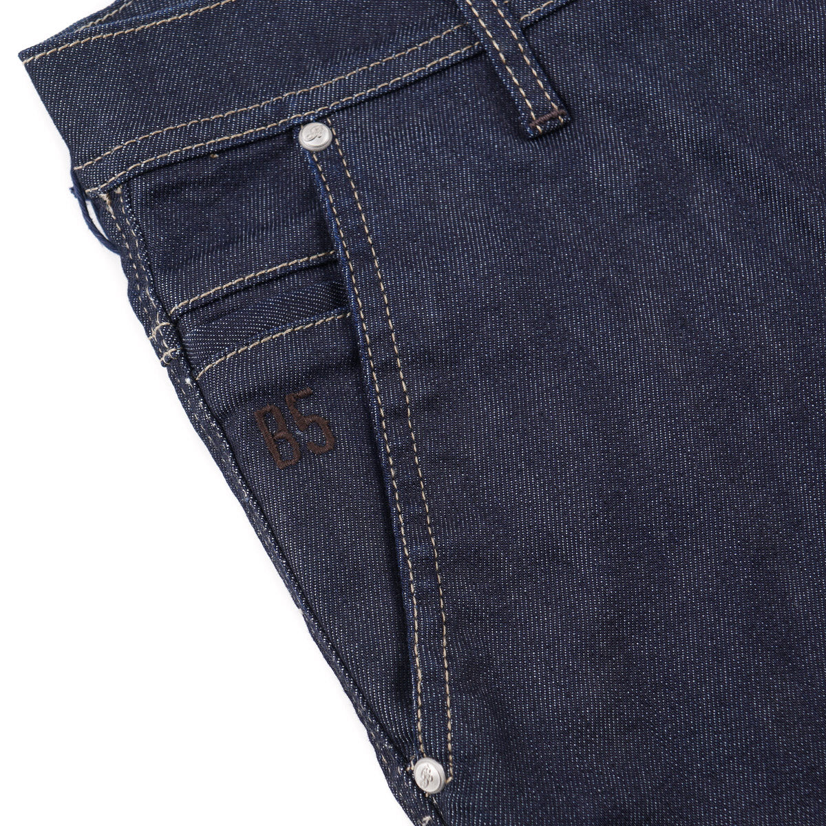 Belvest Classic Straight Fit Denim Jeans - Top Shelf Apparel