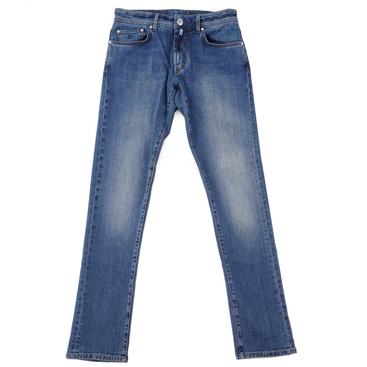 Belvest Slim Tapered Fit Denim Jeans - Top Shelf Apparel