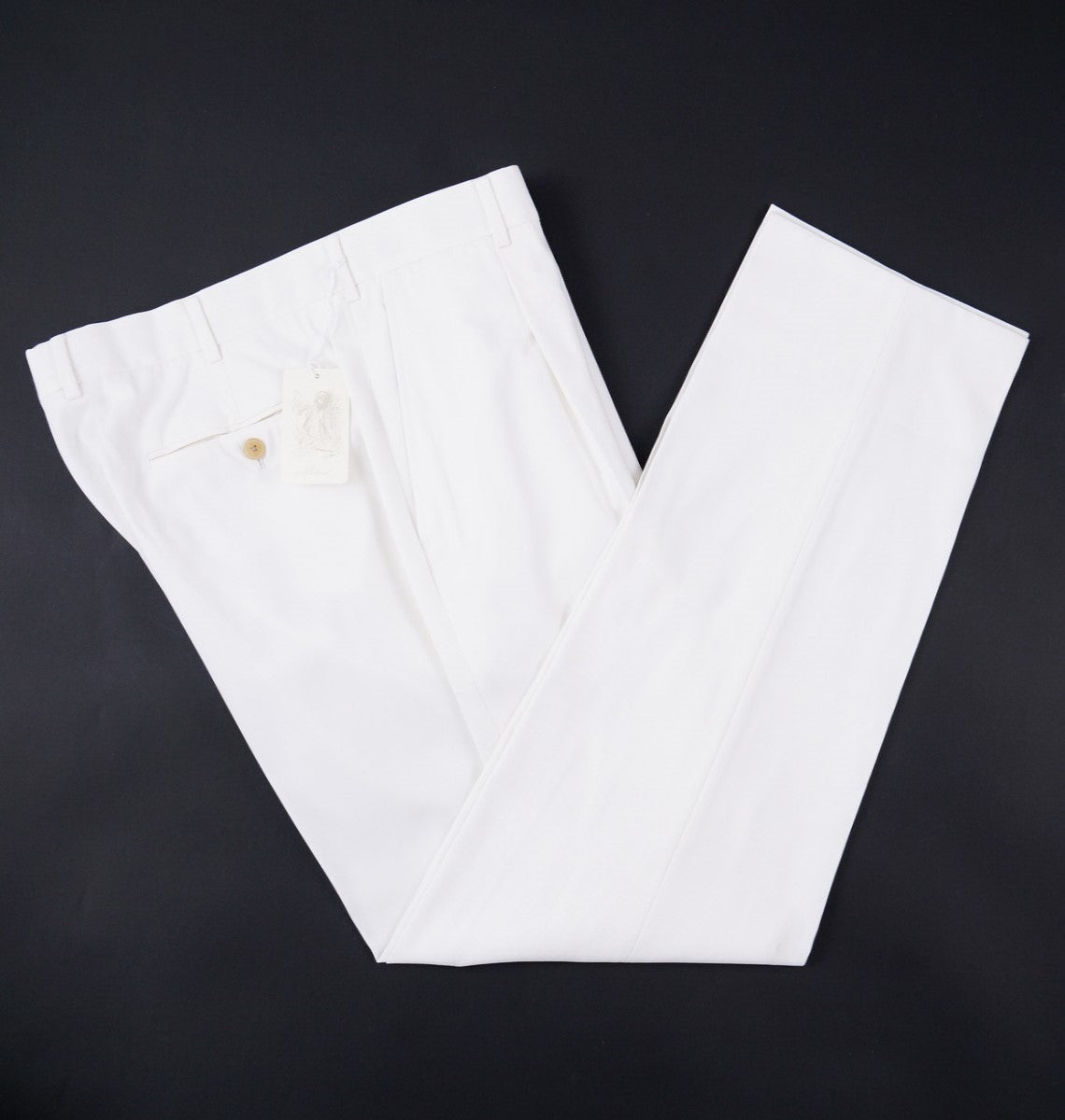 Belvest Tailored-Fit Cotton Pants - Top Shelf Apparel