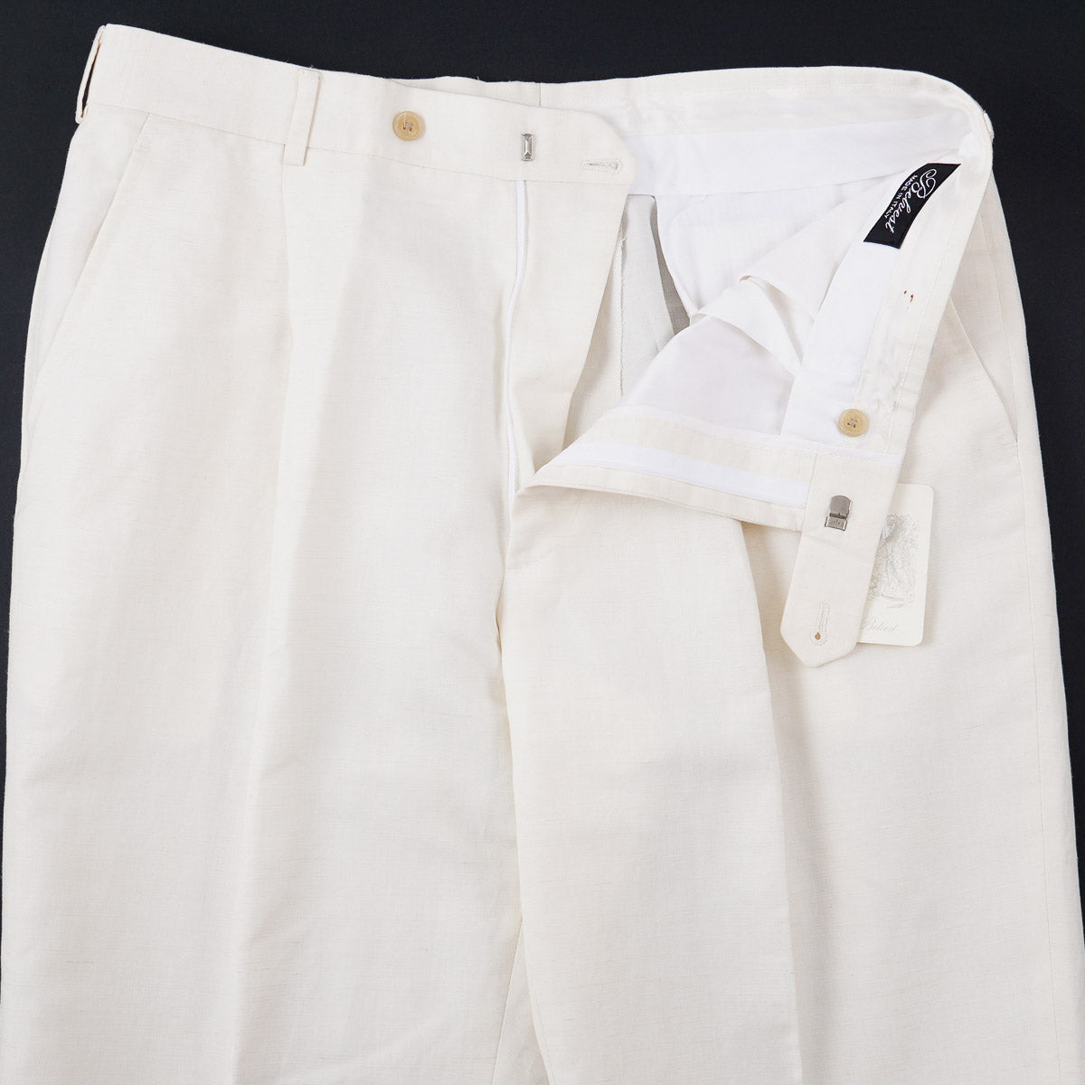 Belvest Cotton and Hemp Pants - Top Shelf Apparel