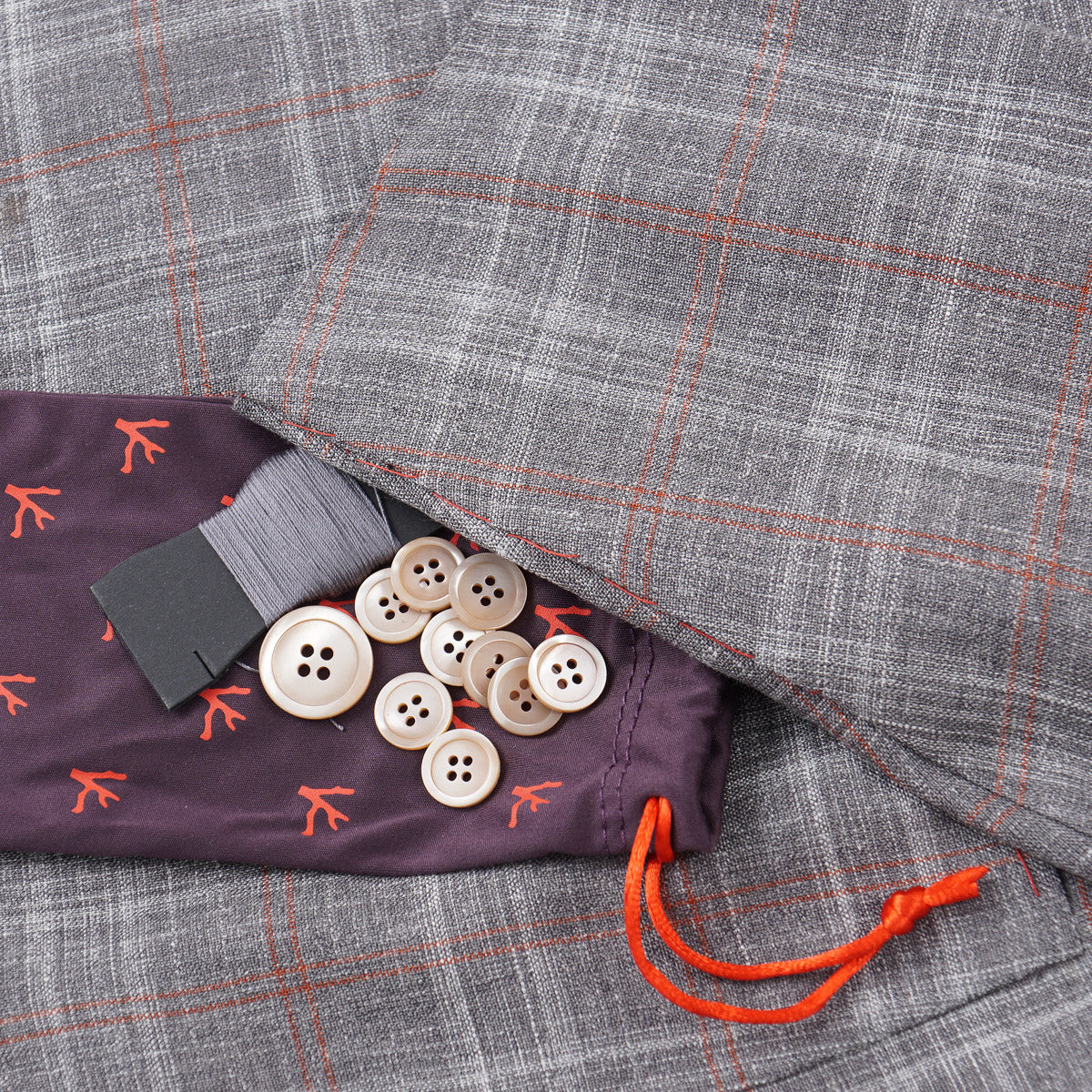 Isaia Wool Silk and Linen Suit - Top Shelf Apparel