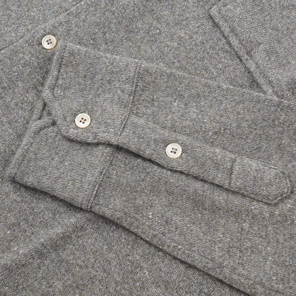 Fedeli Knit Cashmere-Linen Overshirt - Top Shelf Apparel