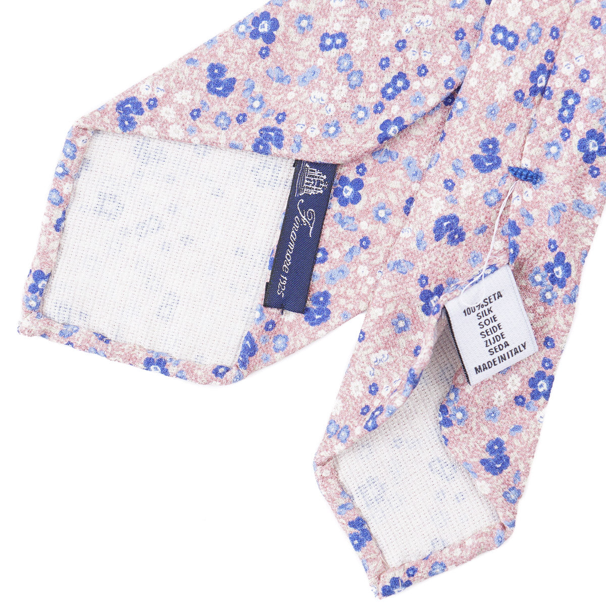Finamore Soft-Constructed Silk Tie