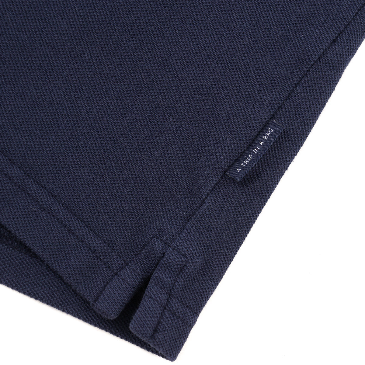 04651 / A Trip in a Bag Pique Polo Shirt