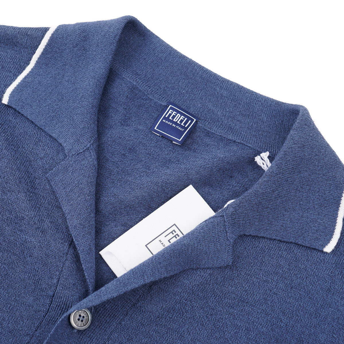 Fedeli Linen-Cotton Knit Shirt