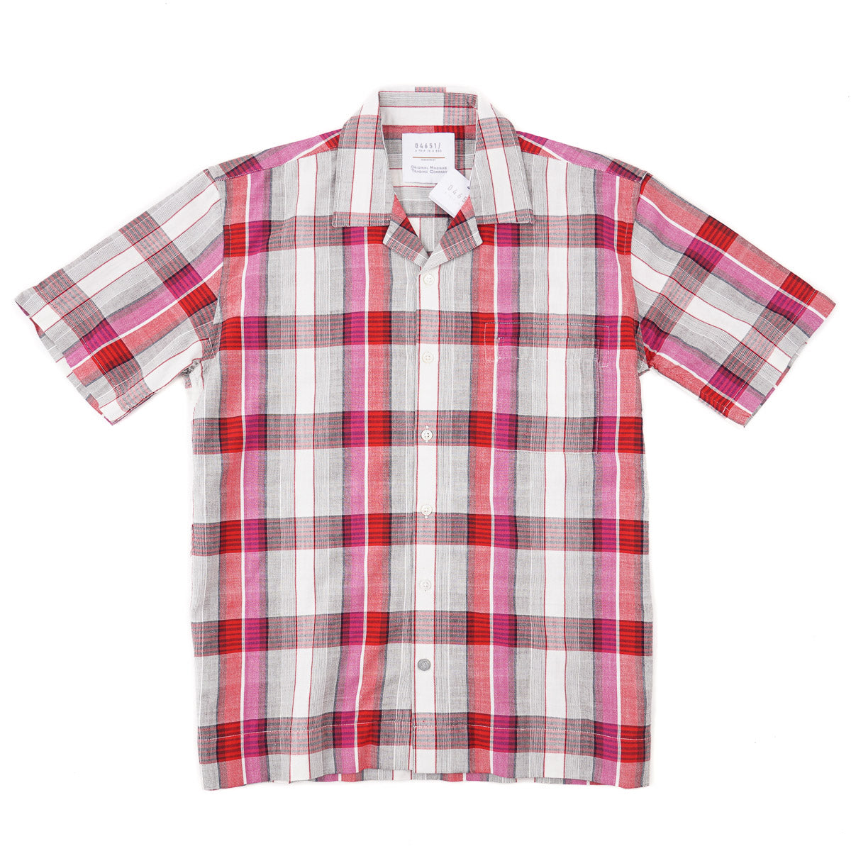 04651 / A Trip in a Bag Madras Cuba Shirt - Top Shelf Apparel