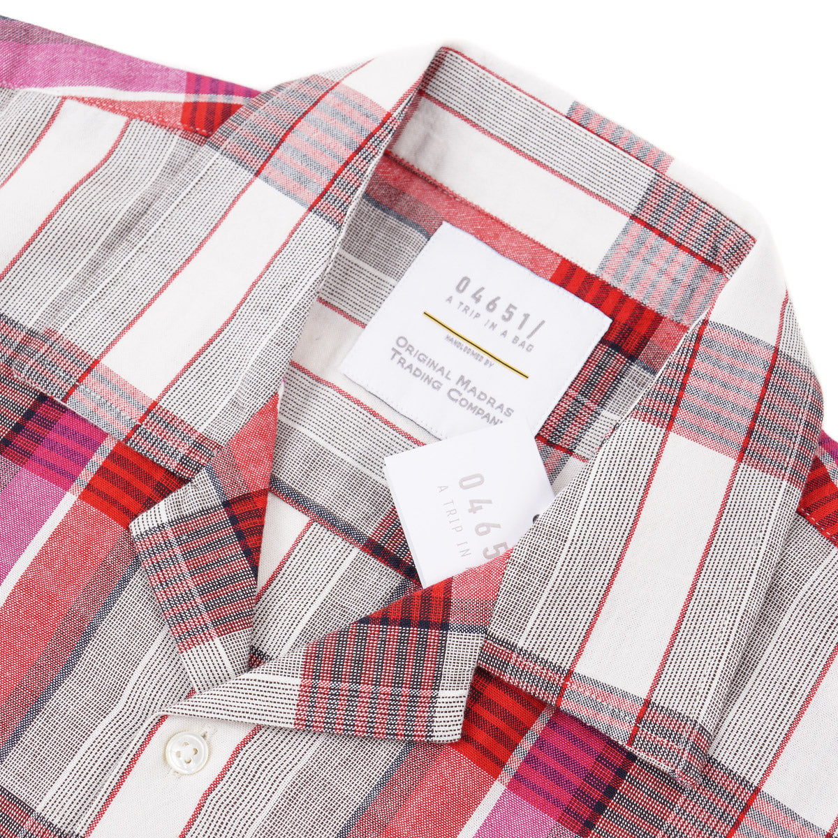 04651 / A Trip in a Bag Madras Cuba Shirt - Top Shelf Apparel