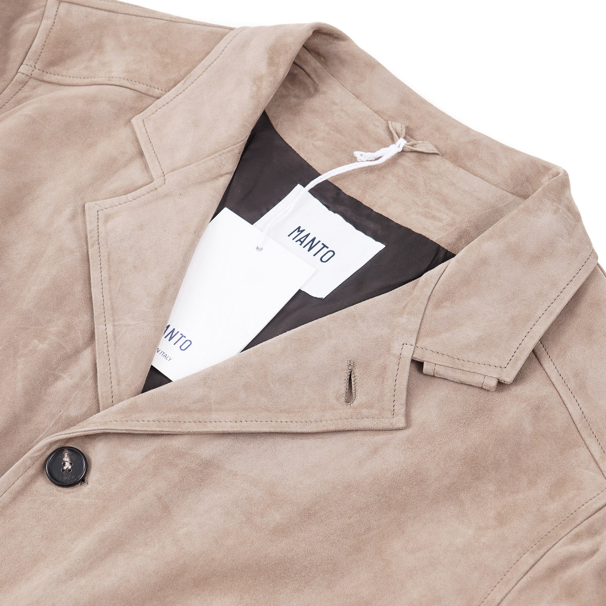 Manto 'Aglianico' Suede Blazer Jacket - Top Shelf Apparel