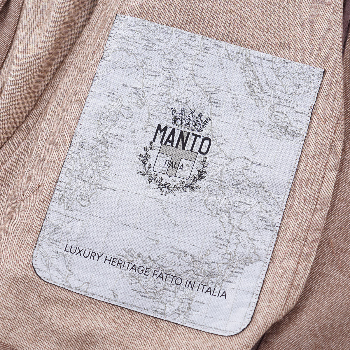 Manto Cashmere-Cotton Blazer Jacket - Top Shelf Apparel