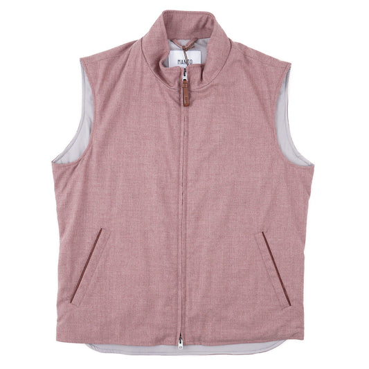 Manto 'Stilla' Cashmere-Cotton Vest - Top Shelf Apparel
