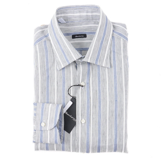 Sartorio Linen and Cotton Dress Shirt - Top Shelf Apparel