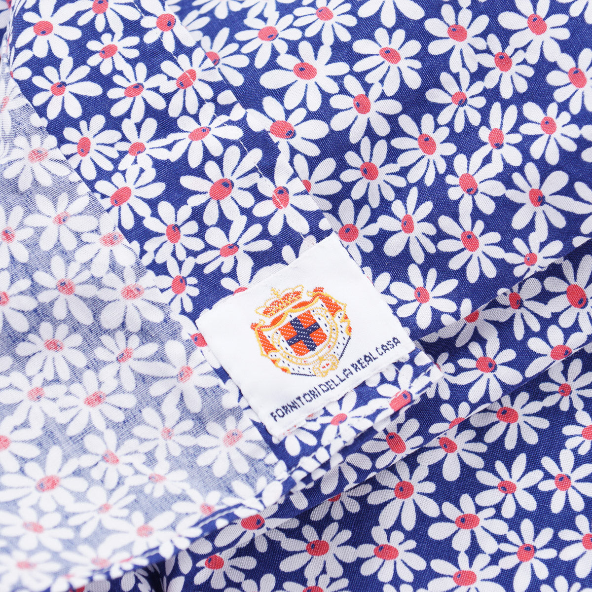 Luigi Borrelli Lightweight Floral Cotton Shirt - Top Shelf Apparel