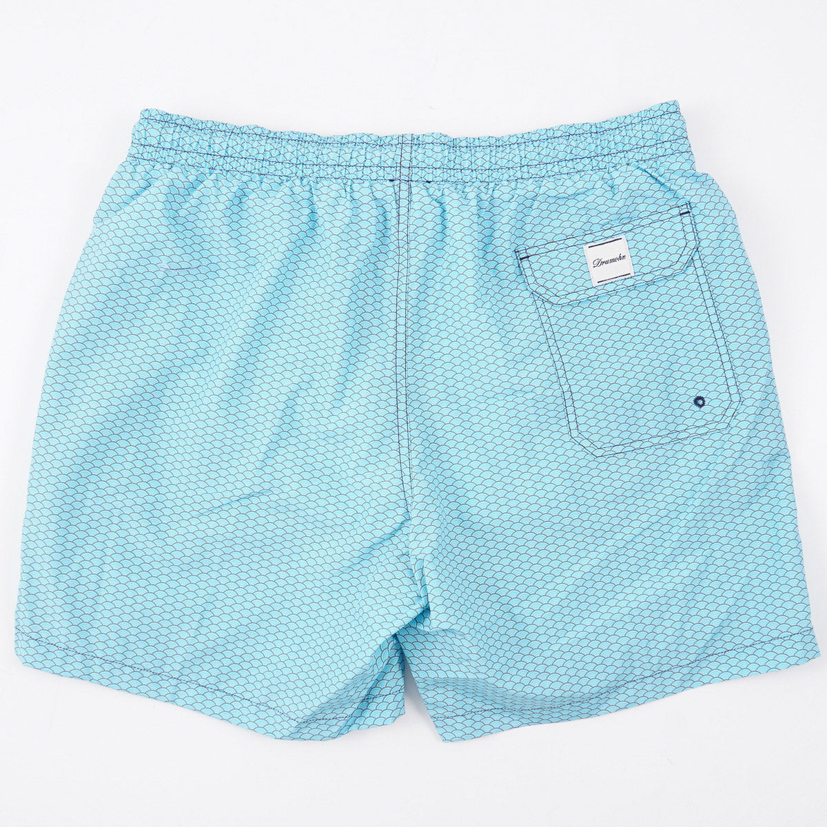 Drumohr Wave Print Swim Trunks - Top Shelf Apparel