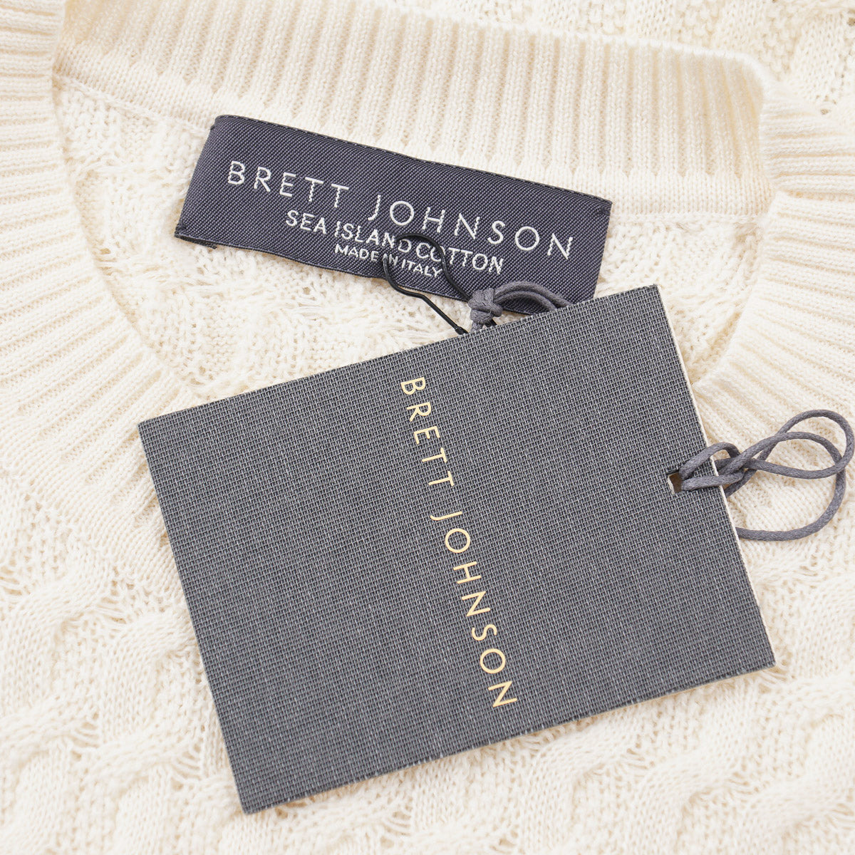 Brett Johnson Sea Island Cotton-Cashmere Knit