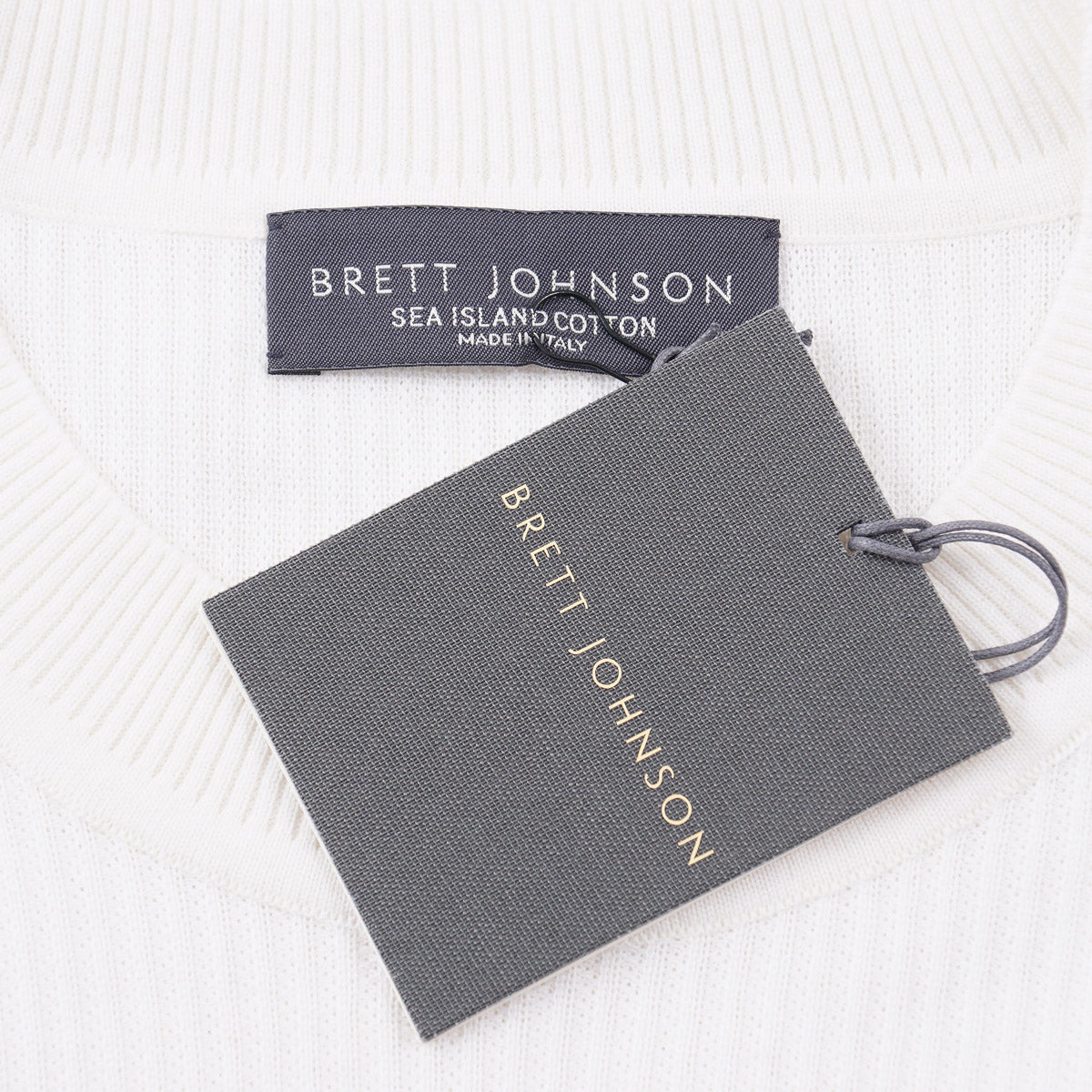 Brett Johnson Sea Island Cotton-Cashmere Sweater