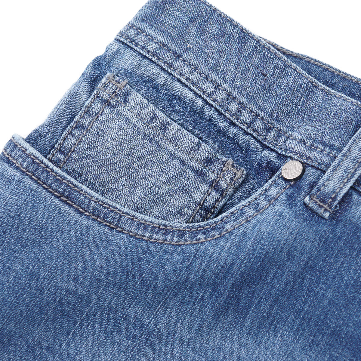Brett Johnson Trim Straight Denim Jeans - Top Shelf Apparel