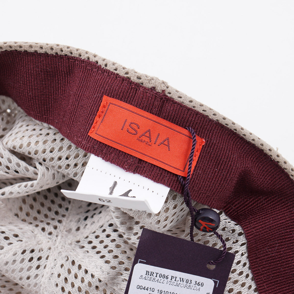Isaia Lamb Suede Baseball Cap - Top Shelf Apparel