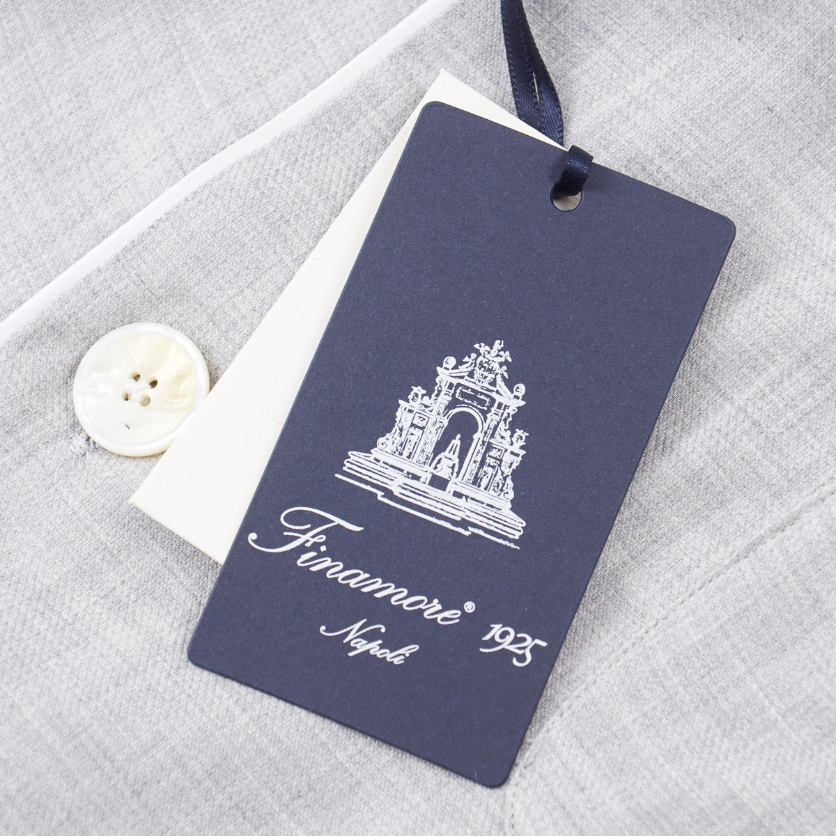 Finamore Cotton-Cashmere Pajama Set