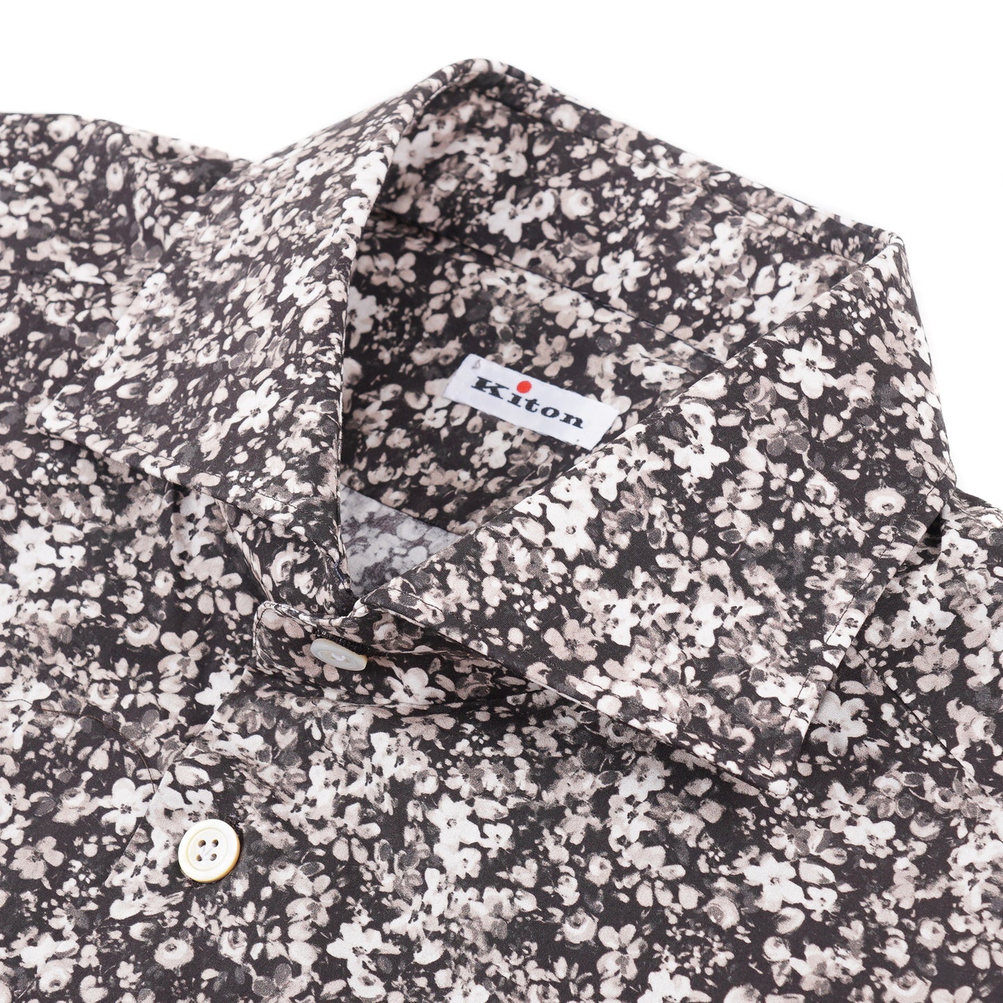 Kiton Slim-Fit Floral Print Shirt - Top Shelf Apparel