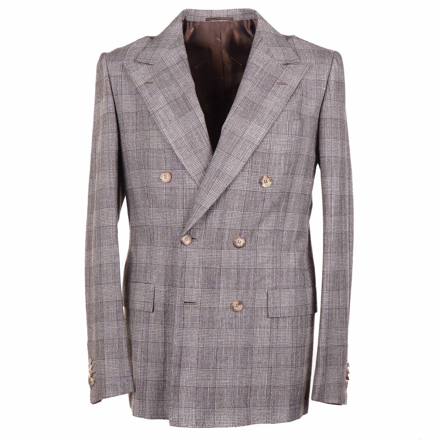 Kiton double hot sale breasted suit