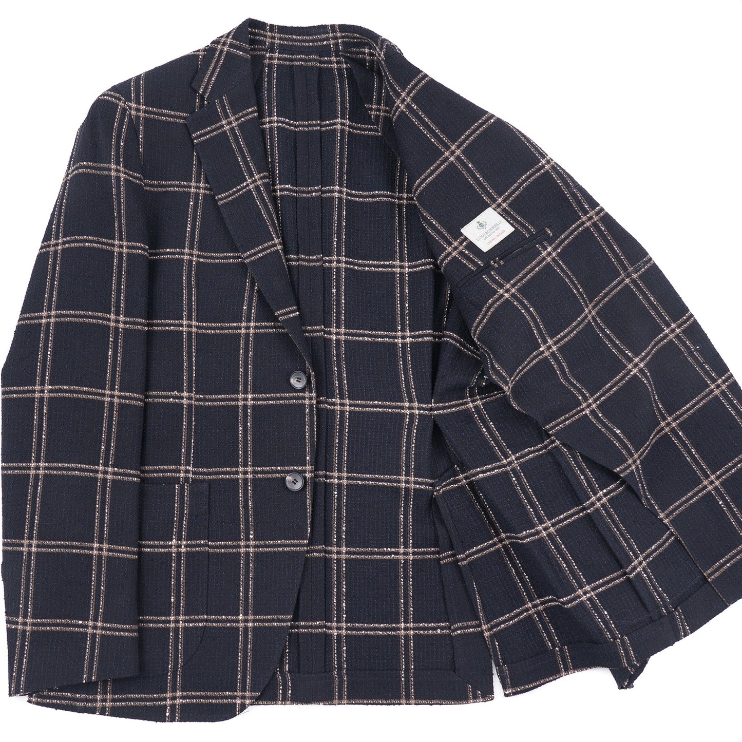 Luigi Borrelli Cotton and Linen Sport Coat - Top Shelf Apparel