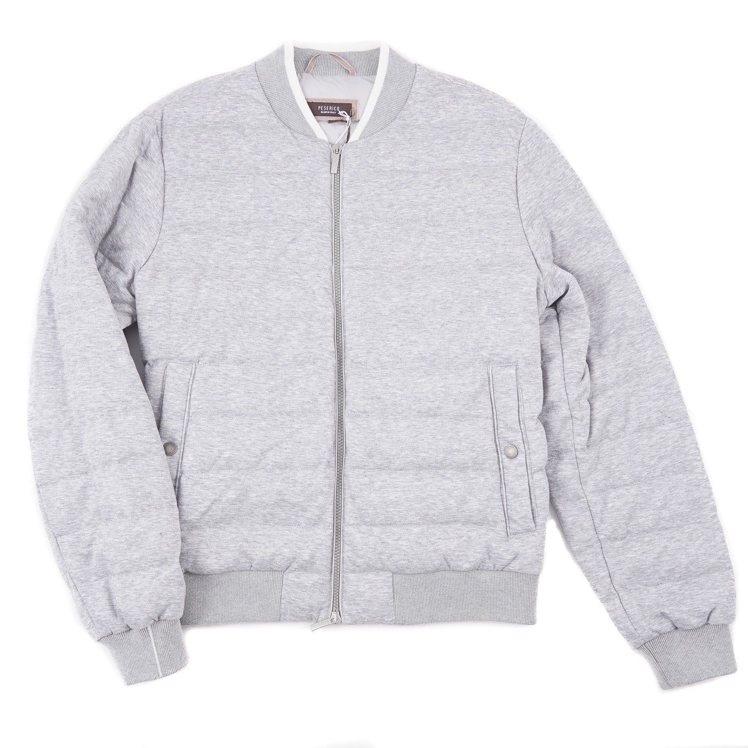 Peserico Down-Filled Jersey Cotton Jacket